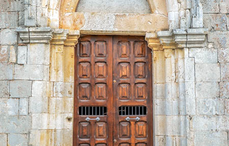 Dettaglio ingresso s francesco vecchio